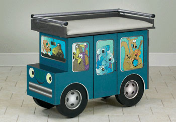 Pediatric Examination Table Outback Buggy with Aussie Animal Pals - Clinton Industries