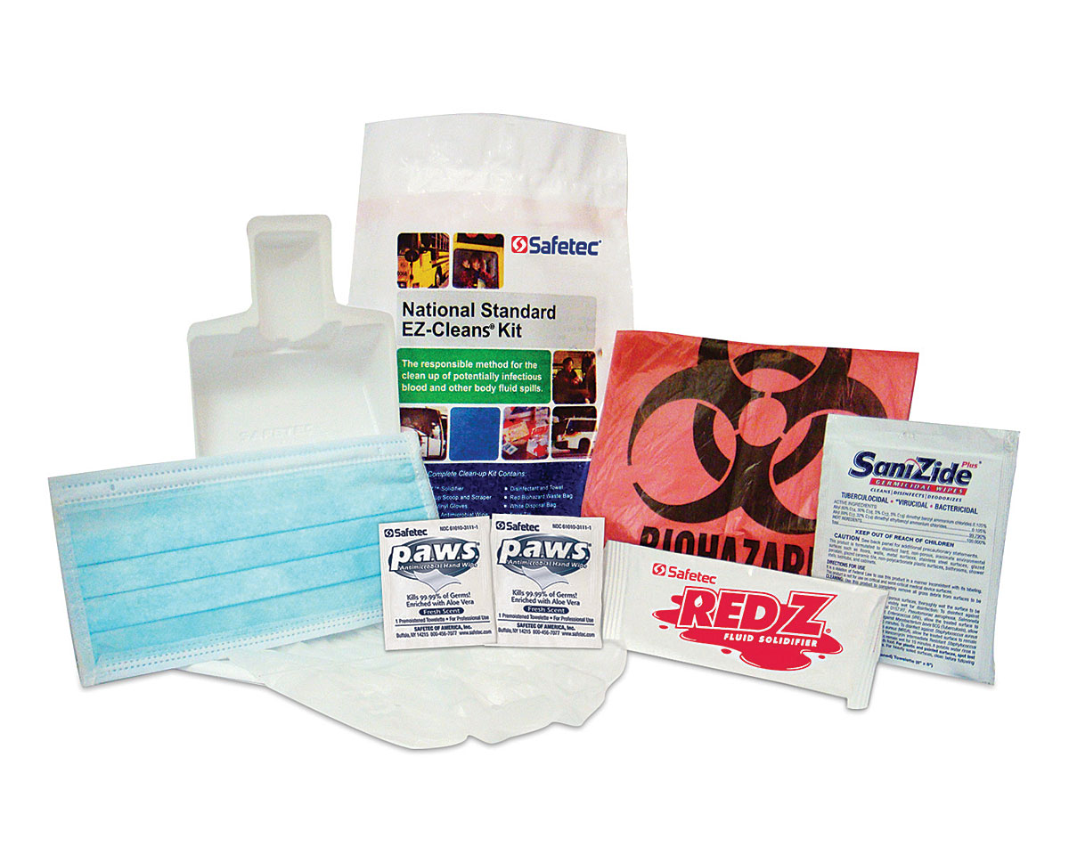 National Standard EZ-Cleans® Kit*- Safetec