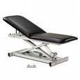 Open Base Power Table with Adjustable Backrest- Clinton Industries