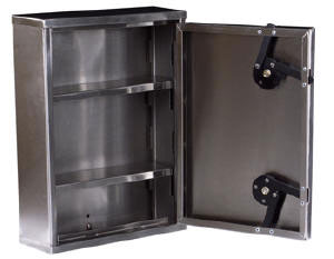 Narcotics Cabinet Secure Stainless - Harloff