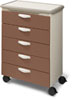 Mobile Treatment Cart 5 Drawers - Ritter
